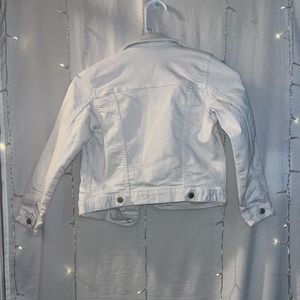 White Jean jacket
